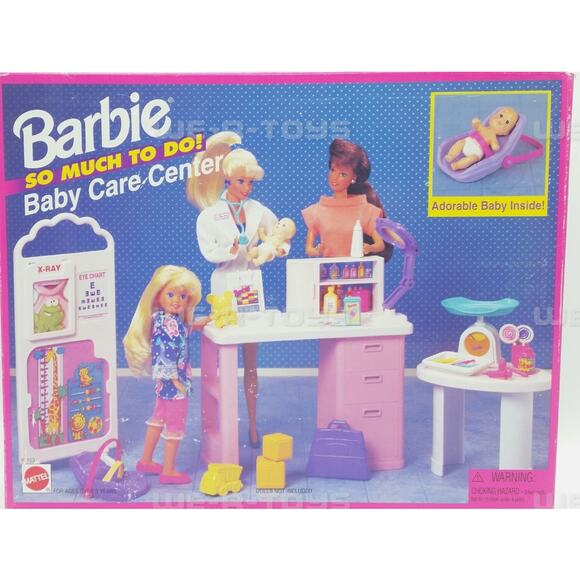 1995 Barbie So Much to Do Baby Care Center - Picture 9 of 16